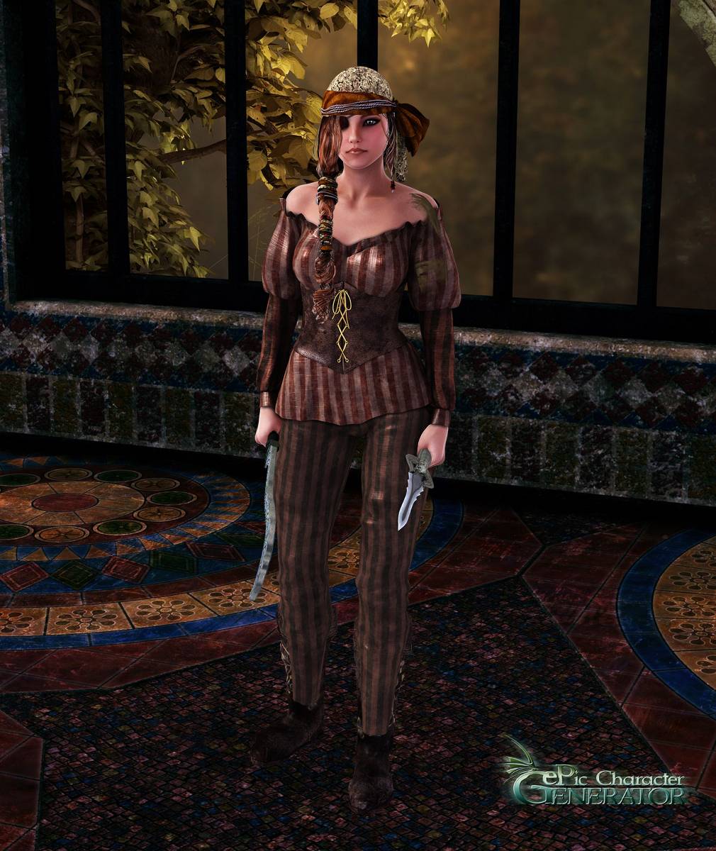 ePic Character Generator Season 2 Female Pirate Screenshot 02