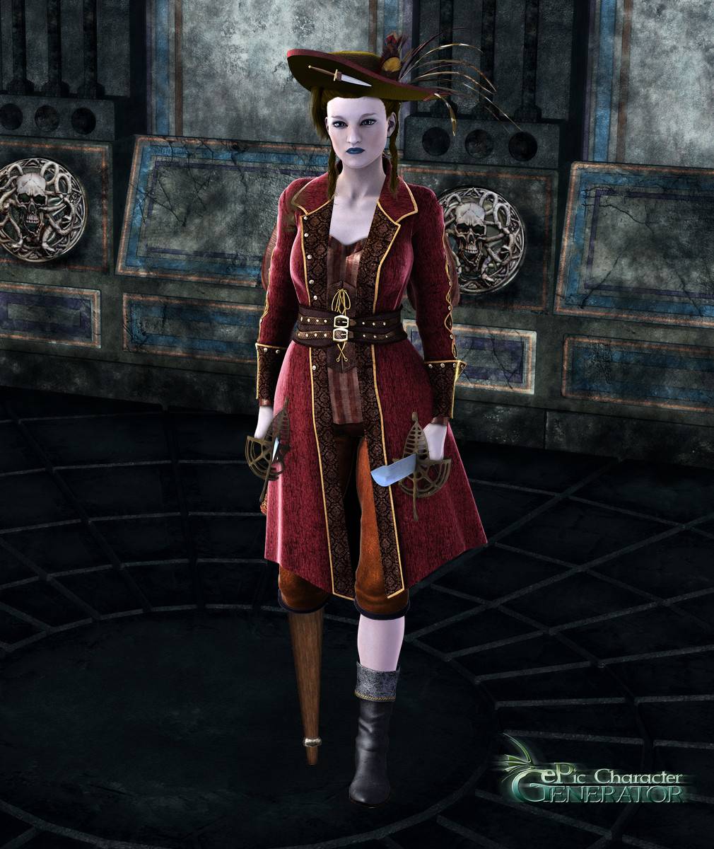 ePic Character Generator Season 2 Female Pirate Screenshot 13
