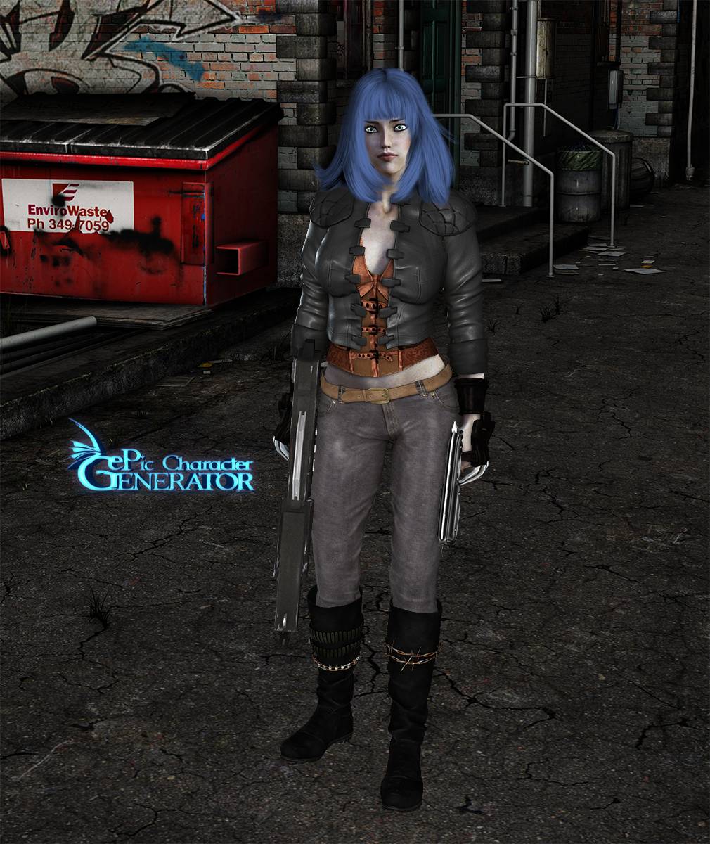ePic Character Generator Season 2 Female Post Apocalyptic Screenshot 01