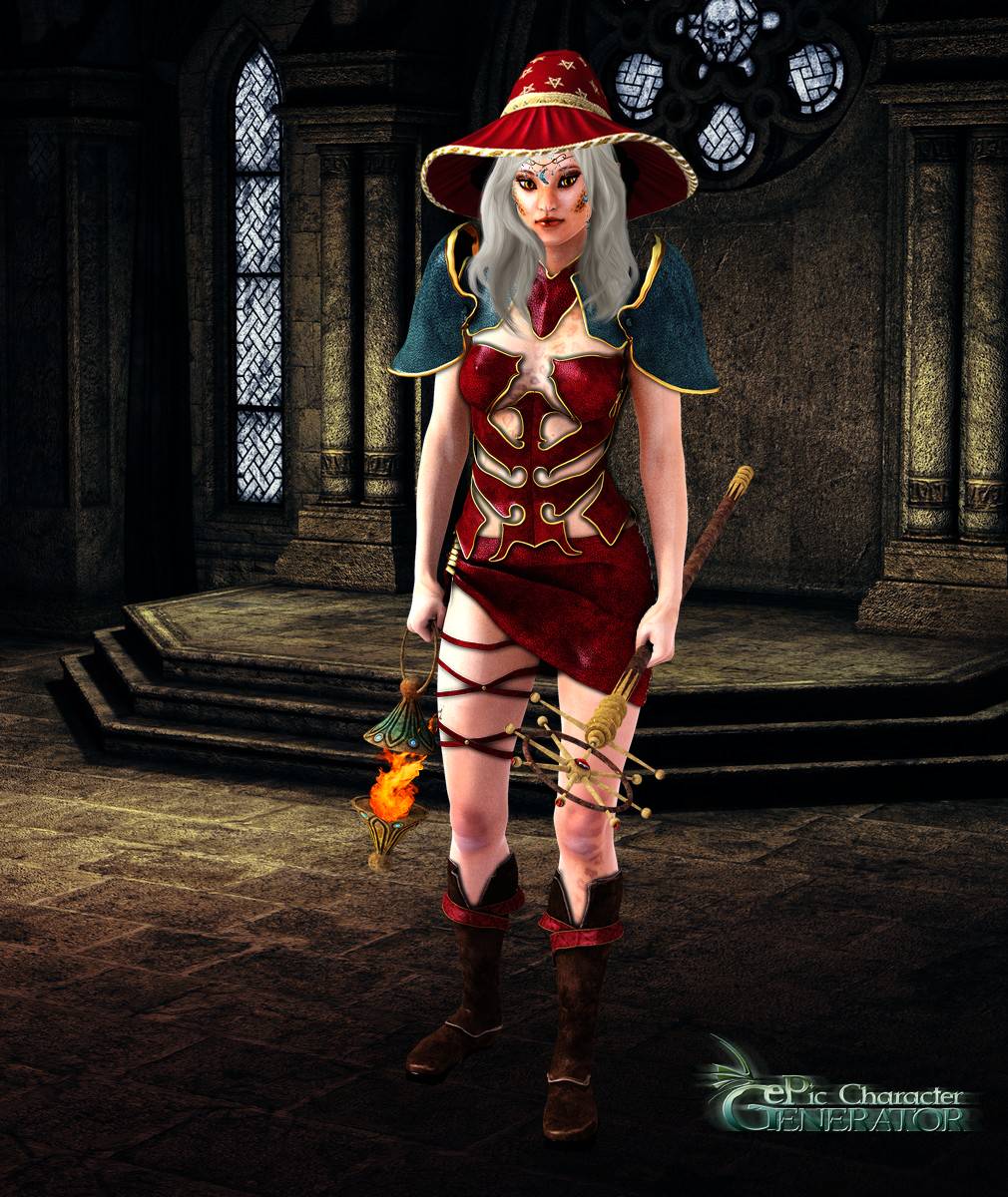ePic Character Generator Season 2 Female Sorcerer Screenshot 06